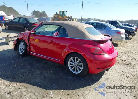 2017 Volkswagen Beetle #Pinkbeetle/1.8T Classic/1.8T S/1.8T Se/1.8T Sel z USA, uszkodzony, nr VIN 3VW517AT5HM802277